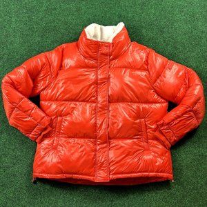 Koolaburra by UGG Women's Orange Sherpa-Trim Puffer‎ Jacket Size XL
